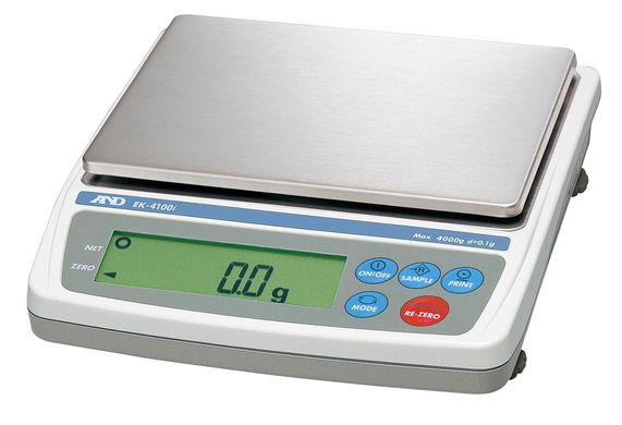 Весы лабораторные A&D EK-4100i (НГВ 4000 г, д. 0.1 г, платформа 133х170 мм) I01388 фото